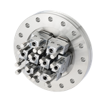 多ピン D-Sub 9 PIN x 8個付き ICF152 フランジ